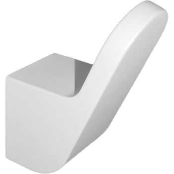 Крючок Altasan Лотос ЛТ10БМ Белый матовый — фото 1, Крючки для полотенец