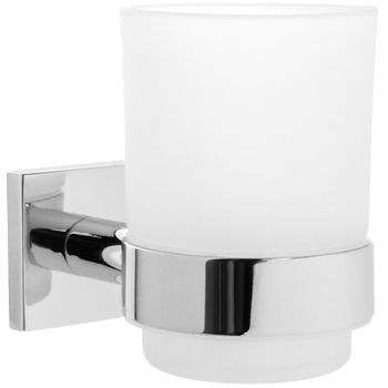 Стакан для зубных щеток Fixsen Lux Chrome FX-15006 Хром — фото 1, Стаканы для зубных щеток