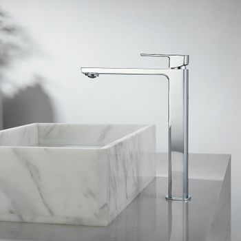 Смеситель для раковины Vincea Next VBF-1N2CH Хром — фото 10, Смесители для раковины