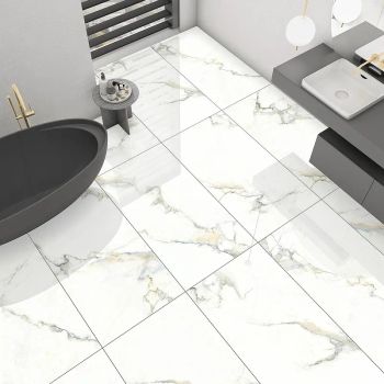 Керамогранит Azario Milky Way Glossy P3211112136G 60х120 см — фото 10, Керамогранит