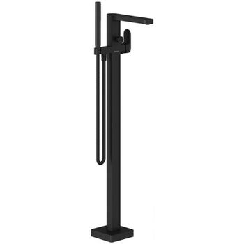 Смеситель для ванны Ravak Chrome CR 080.20BL X070434 Черный матовый — фото 1, Смесители напольные