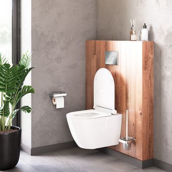 Унитаз Damixa Apollo DX22C1700SC подвесной с сиденьем Микролифт — фото 2, Подвесные унитазы