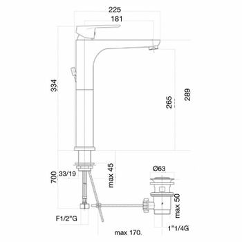 Товар: Смеситель для раковины Webert Sax Evolution SE830402740 Белый - фото 4 Смеситель для раковины Webert Sax Evolution SE830402740 Белый — фото 4, Смесители для раковины