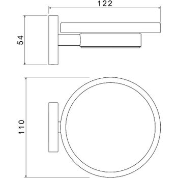 Мыльница Aquatek Европа AQ4103MB Черная матовая — фото 2, Мыльницы