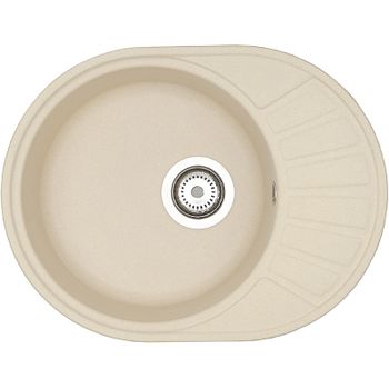 Кухонная мойка Aquaton Чезана 57 1A711232CS290 Шампань — фото 1, Кухонные мойки