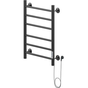 Электрический полотенцесушитель Ника WAY-2 60/40 Черный матовый — фото 1, Электрические полотенцесушители