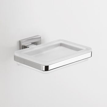 Мыльница Colombo Design Basic Q B3701.CR-VAN Хром — фото 1, Мыльницы