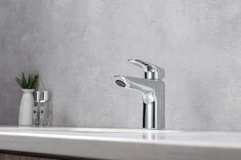 Смеситель для раковины Aquatek Вега AQ1010CR Хром — фото 2, Смесители для раковины