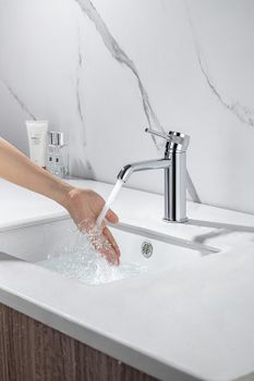 Смеситель для раковины Allen Brau Priority 5.31A01-00 Хром — фото 15, Смесители для раковины