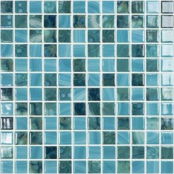 Стеклянная мозаика Vidrepur Nature Sky №5607 на сетке 25х25 см — фото 1, Мозаика