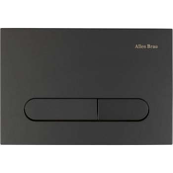 Клавиша смыва Allen Brau Project Color 9.2PR01.31 Черная матовая — фото 1, Кнопки смыва