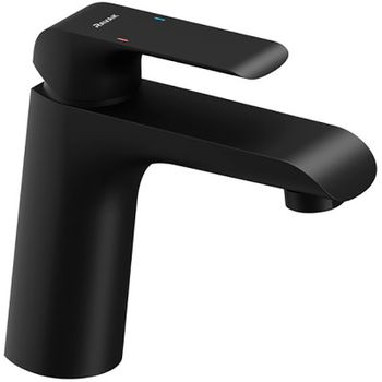 Смеситель для раковины Ravak Flat FL 014.20 X070173 Черный матовый — фото 1, Смесители для раковины