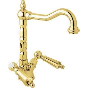 Смеситель для раковины Cezares First-LS2-03/24-M Золото 24 карат — фото 1, Смесители для раковины