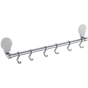 Вешалка для полотенец Frap F33 F3315-6 Хром — фото 1, Крючки для полотенец