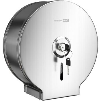 Диспенсер туалетной бумаги WasserKRAFT K-10025 Хром матовый — фото 1, Диспенсеры туалетной бумаги