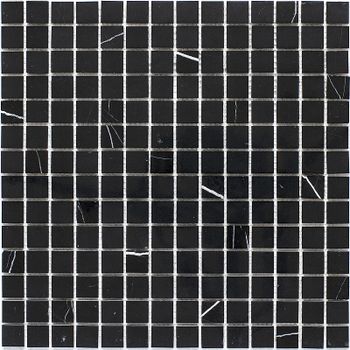 Керамическая мозаика StarMosaic Wild Stone Black Polished JMST034 30,5x30,5 см — фото 1, Мозаика