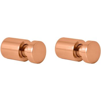 Крючок Rav Slezak Colorado COA0103/30ZRK Розовый золотистый крацованный — фото 1, Крючки для полотенец