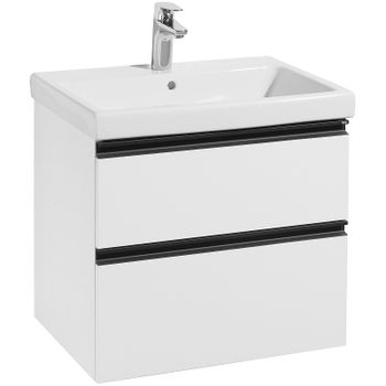 Тумба под раковину Roca Domi 60 A857458806 подвесная Белый глянец — фото 1, Тумбы под раковину