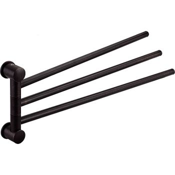 Полотенцедержатель WasserKRAFT Isar K-1633 поворотный Темная бронза — фото 1, Полотенцедержатели