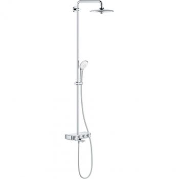 Душевая система Grohe Euphoria SmartControl System 260 Mono 26510000 Хром — фото 1, Душевые стойки