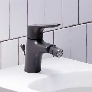 Смеситель для биде Damixa Jupiter 770240300 Черный матовый — фото 2, Смесители для биде