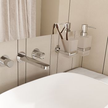 Дозатор для жидкого мыла WasserKRAFT Mosel K-46699 Хром — фото 4, Дозаторы