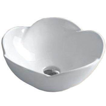 Раковина-чаша CeramaLux 39 9078 Белая — фото 1, Раковины накладные