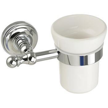 Стакан для зубных щеток Migliore Mirella 17225 Хром — фото 1, Стаканы для зубных щеток