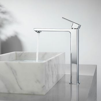 Смеситель для раковины Vincea Next VBF-1N2CH Хром — фото 6, Смесители для раковины