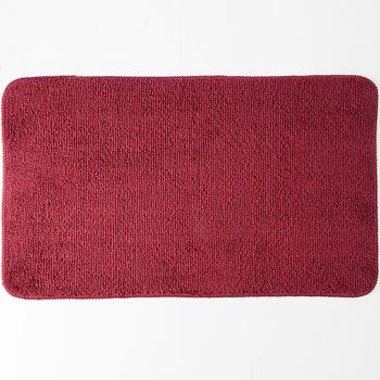 Коврик для ванной комнаты WasserKRAFT Vils 75х45 BM-1051 Красный — фото 1, Коврики для ванной комнаты