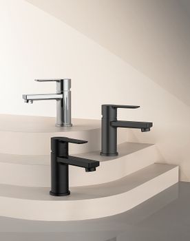 Смеситель для раковины Splenka S06.10.09 Графит матовый — фото 9, Смесители для раковины