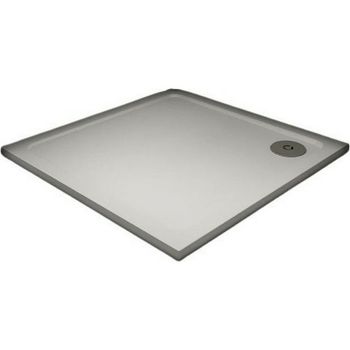 Душевой поддон из искусственного камня Veconi Tezeo 100x100 TZ08-100K-01-19C3 Белый — фото 1, Душевые поддоны из искусственного камня