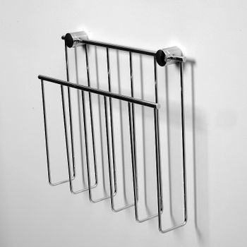 Держатель для газет WasserKRAFT K-311 Хром — фото 2, Прочие аксессуары и комплектующие