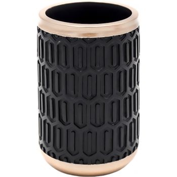 Стакан для зубных щеток Ridder Laila 2159110 Черный — фото 1, Стаканы для зубных щеток