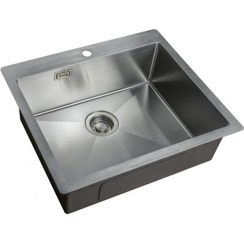 Кухонная мойка ZorG Light ZL R 590510 Нержавеющая сталь — фото 1, Кухонные мойки
