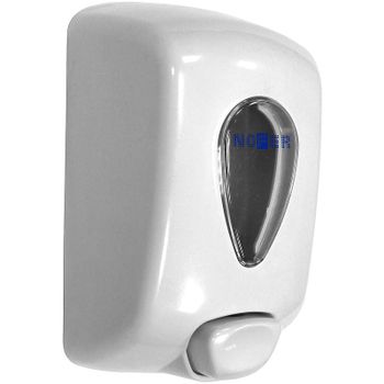 Диспенсер для жидкого мыла Nofer Classic 03036.W Белый — фото 1, Диспенсеры для жидкого мыла