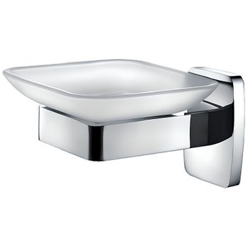 Мыльница CeramaLux Cube 12604 Хром — фото 1, Мыльницы