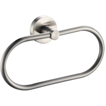 Кольцо для полотенец Fixsen Modern FX-51511 овальное Сатин — фото 1, Полотенцедержатели