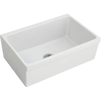 Кухонная мойка Simas Top E Lavabi D Arredo 75 Q500bi Белая — фото 1, Кухонные мойки