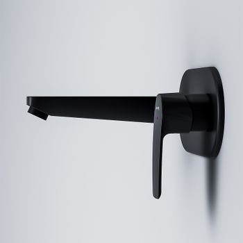 Смеситель для раковины AM.PM Gem F90A72222 Черный матовый — фото 3, Смесители для раковины