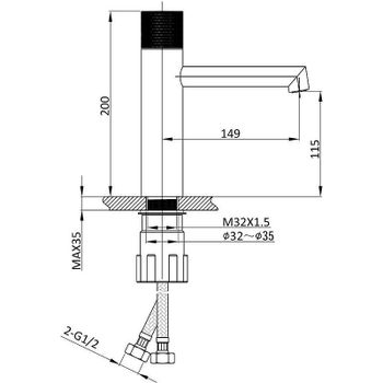 Товар: Смеситель для раковины Vincea Desire VBF-1D3BG Брашированное золото - фото 4 Смеситель для раковины Vincea Desire VBF-1D3BG Брашированное золото — фото 4, Смесители для раковины