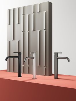 Смеситель для раковины Splenka S221.15.09 Графит матовый — фото 2, Смесители для раковины