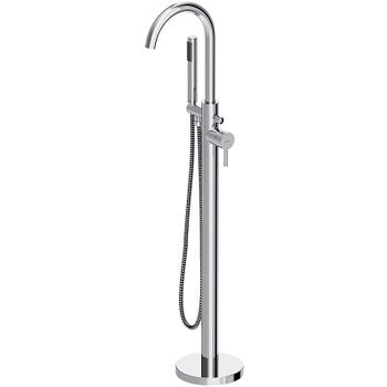 Смеситель для ванны Damixa Scandinavian Pure 365000000 Хром — фото 1, Смесители напольные