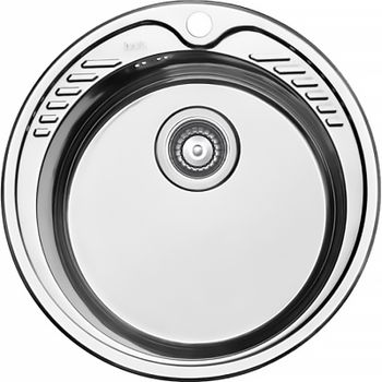 Кухонная мойка Iddis Suno S 49 SUN49S0i77S Сатин — фото 1, Кухонные мойки