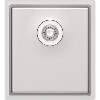 Кухонная мойка Florentina Оптима-400 OHM.360.400.В.10.S.10 Нержавеющая сталь сатинированная — фото 1, Кухонные мойки