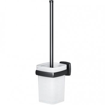 Ершик для унитаза AM.PM Gem A9033422 Черный Белый — фото 1, Ершики для унитаза