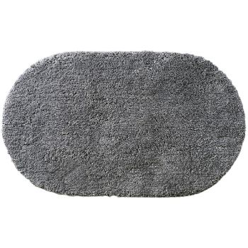 Коврик для ванной комнаты WasserKRAFT Dill 100х60 BM-3951 Monument — фото 1, Коврики для ванной комнаты