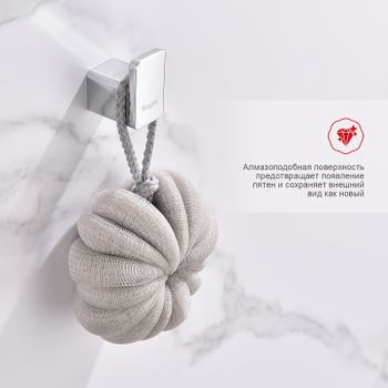 Товар: Крючок Raglo R301.05 Хром - фото 3 Крючок Raglo R301.05 Хром — фото 3, Крючки для полотенец