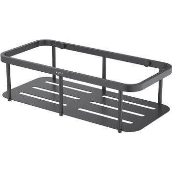 Полка корзина Aquatek AQ4936MB Черная матовая — фото 1, Полки для ванной и душа