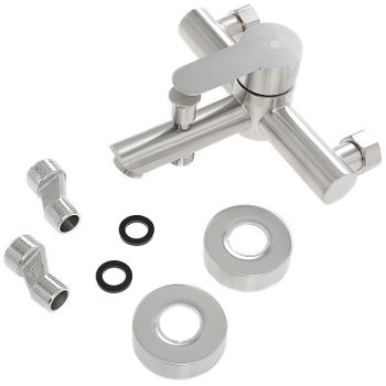 Смеситель для ванны Orange Steel M99-100ni Никель — фото 4, Смеситель для ванны